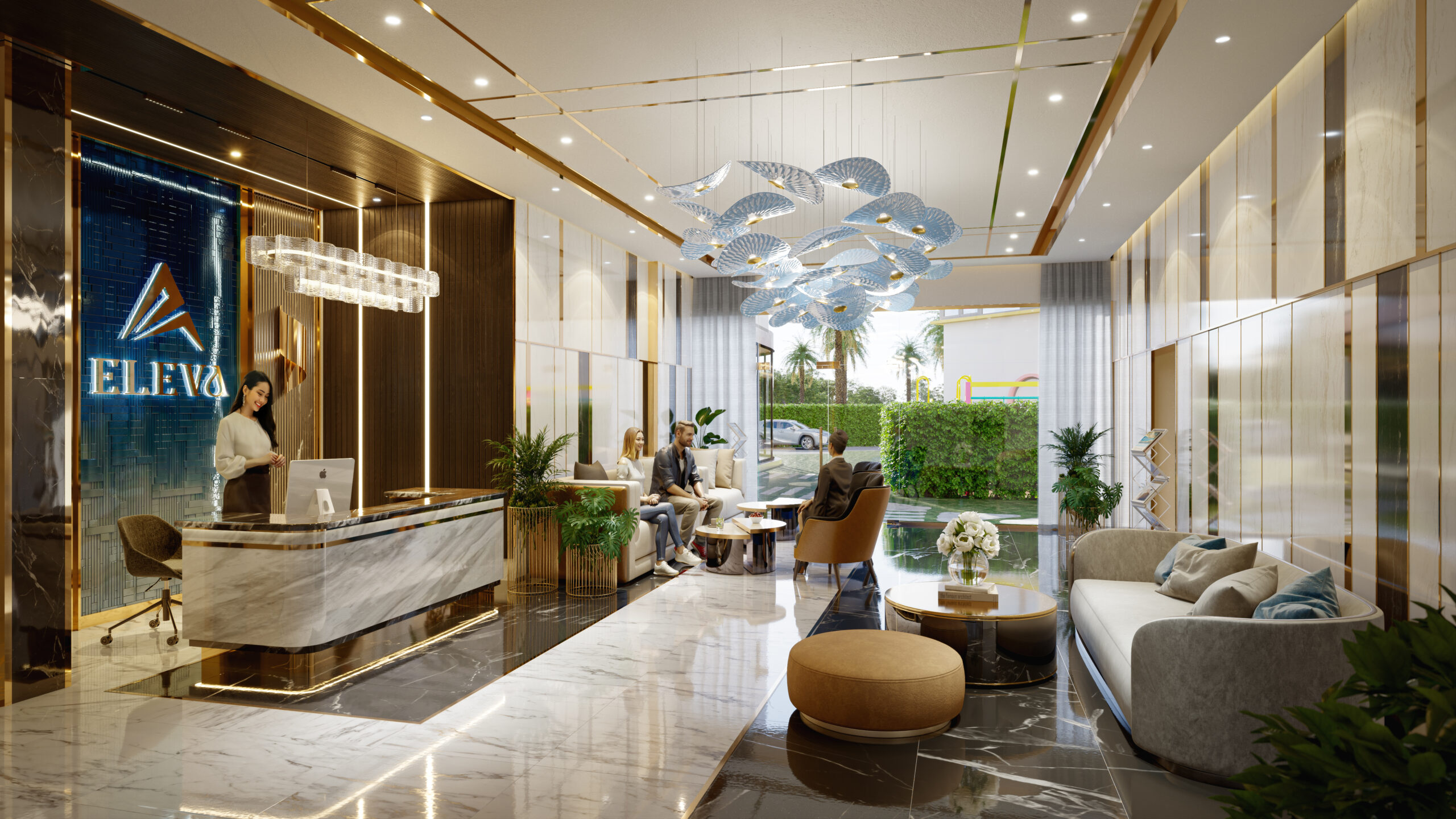CHÍNH THỨC THÔNG XE CAO TỐC BẾN LỨC - LONG THÀNH, LOẠT DỰ ÁN BẤT ĐỘNG SẢN KHU TÂY ĐƯỢC HƯỞNG LỢI 9 260422 DESTINO T3 RECEPTION copy scaled