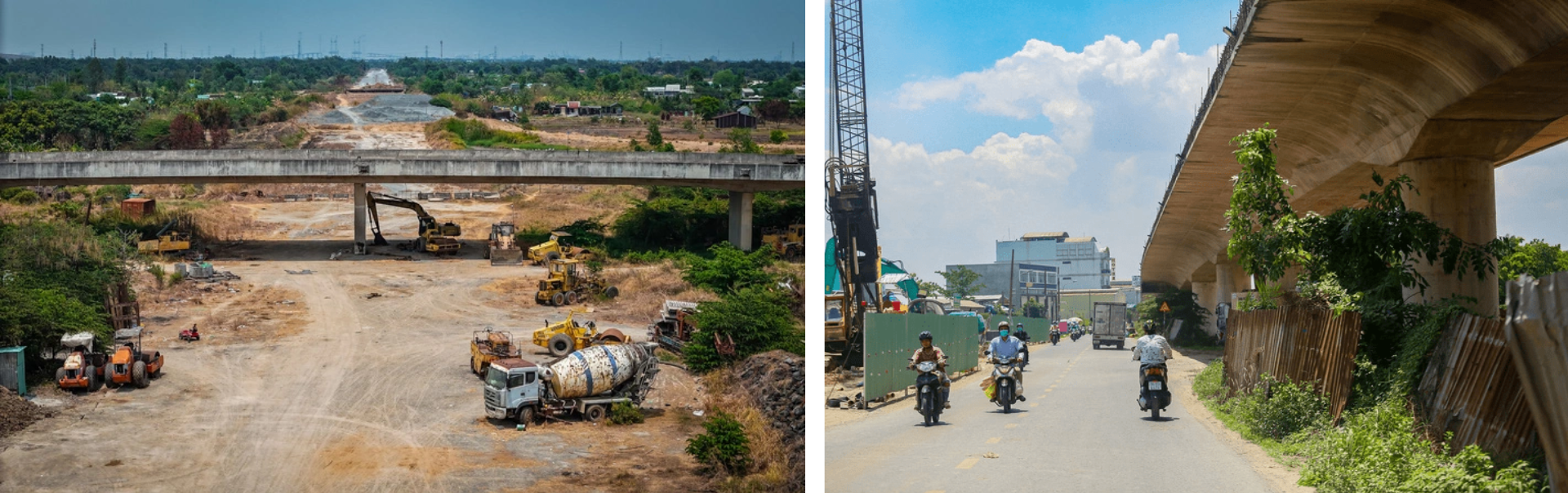 Toàn cảnh 5 nút giao cao tốc Bến Lức - Long Thành kết nối các trục chính vào TP.HCM